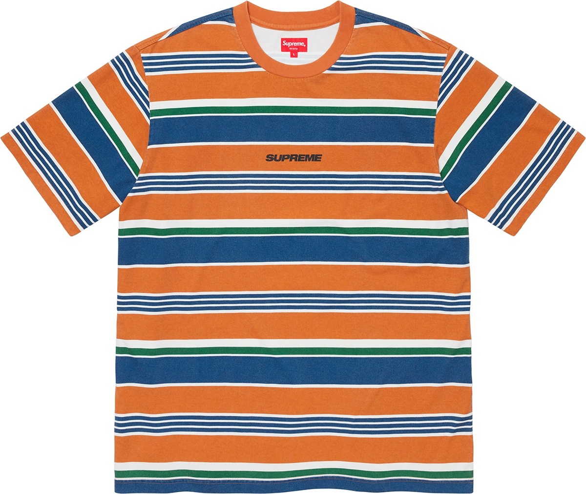 Stripe S/S Top view 2